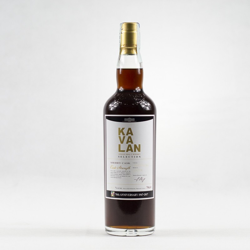 KAVALAN SHERRY CASK 70° ANNIVERSARIO KAVALAN SHERRY CASK 70° ANNIVERSARIO