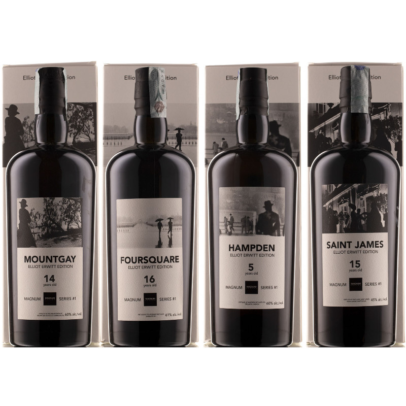 MAGNUM SERIES N. 1 RUM ELLIOTT ERWITT EDITION - 4 BOTTIGLIE