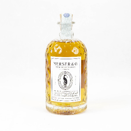 MERSER & CO. RUM MERCHANTS DOUBLE BARREL RUM