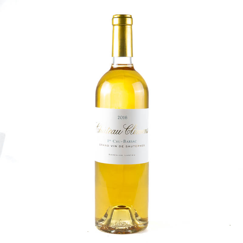 CHÂTEAU CLIMENS PREMIER CRU BARSAC 2016 CHÂTEAU CLIMENS PREMIER CRU BARSAC 2016