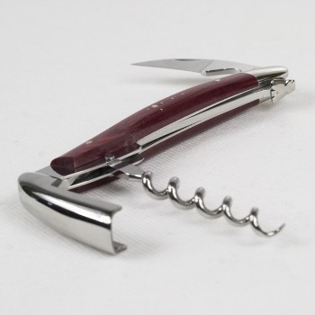 Forge de Laguiole: CAVATAPPI IN LEGNO COLOR BORDEAUX