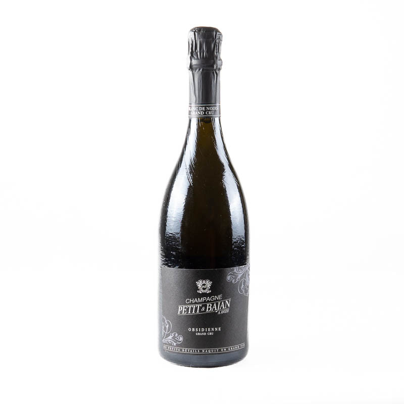 PETIT ET BAJAN CUVÉE OBSIDIENNE BLANC DE NOIRS GRAND CRU BRUT PETIT ET BAJAN CUVÉE OBSIDIENNE BLANC DE NOIRS GRAND CRU BRUT