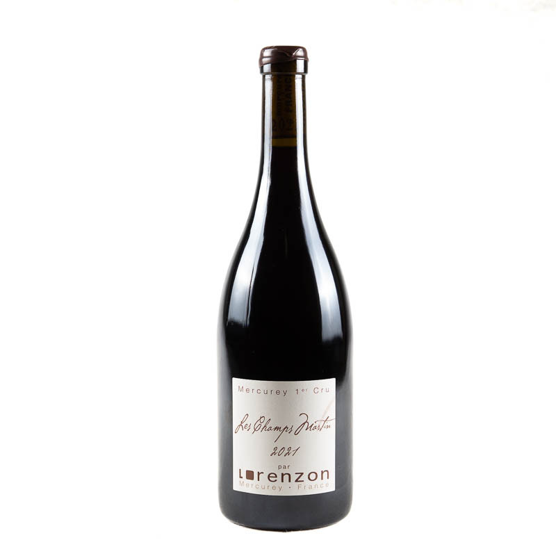 LORENZON LES CHAMPS-MARTIN ROUGE MERCUREY PREMIER CRU 2021 LORENZON LES CHAMPS-MARTIN ROUGE MERCUREY PREMIER CRU 2021