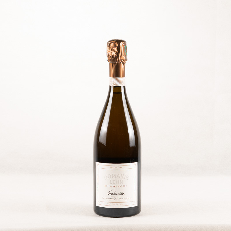 LÉON ENCHEVÊTRER BLANC DE NOIRS BRUT NATURE LÉON ENCHEVÊTRER BLANC DE NOIRS BRUT NATURE