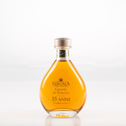 SIBONA RISERVA SPECIALE GRAPPA DI BAROLO 15 ANNI 0,50L