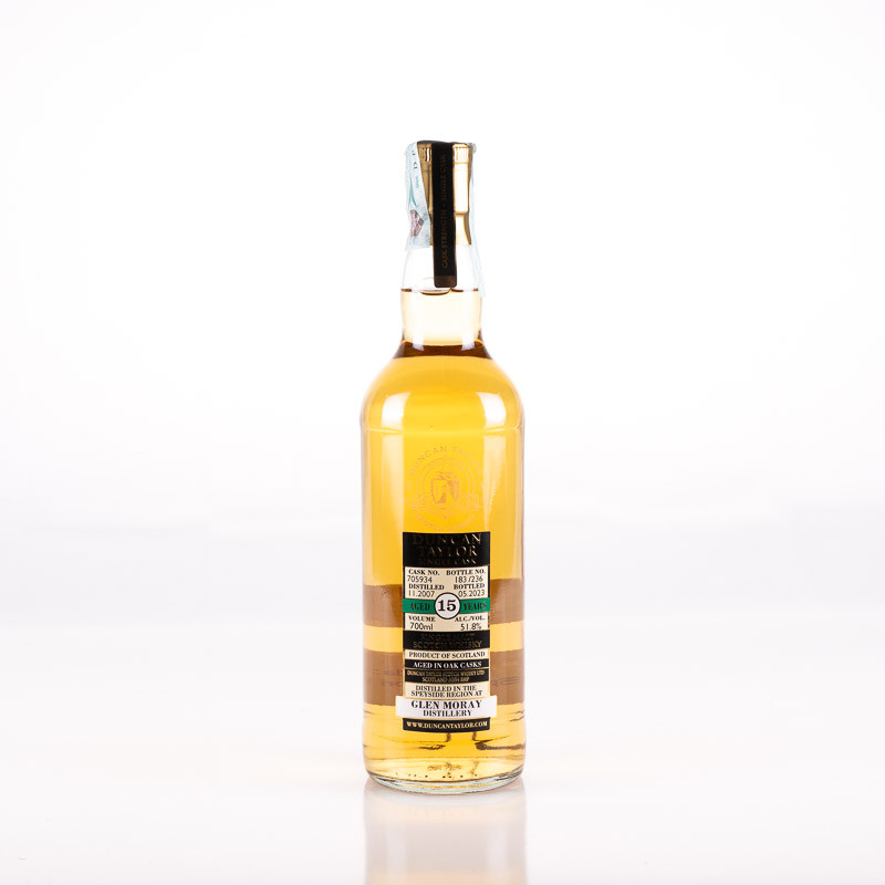 DUNCAN TAYLOR GLEN MORAY 15YO DUNCAN TAYLOR GLEN MORAY 15YO