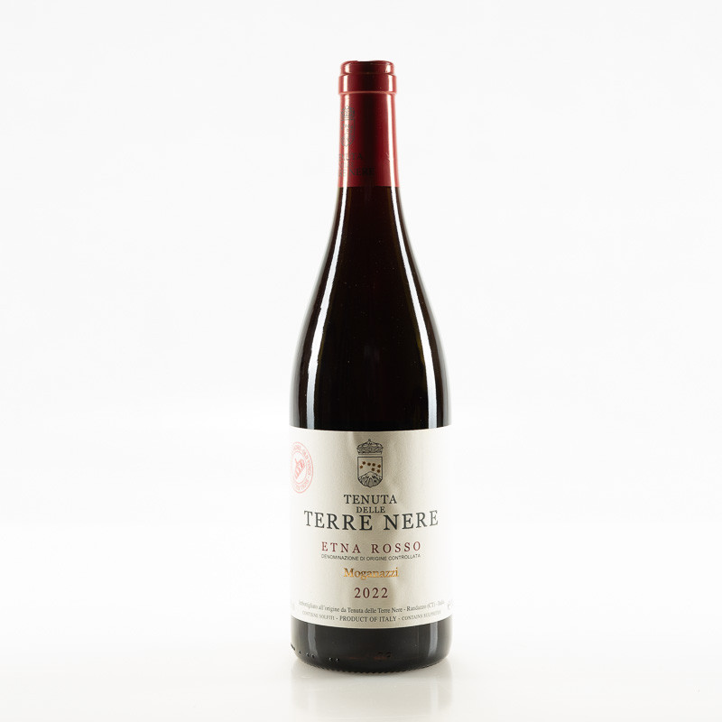 TENUTA DELLE TERRE NERE MOGANAZZI ETNA ROSSO 2022 TENUTA DELLE TERRE NERE MOGANAZZI ETNA ROSSO 2022