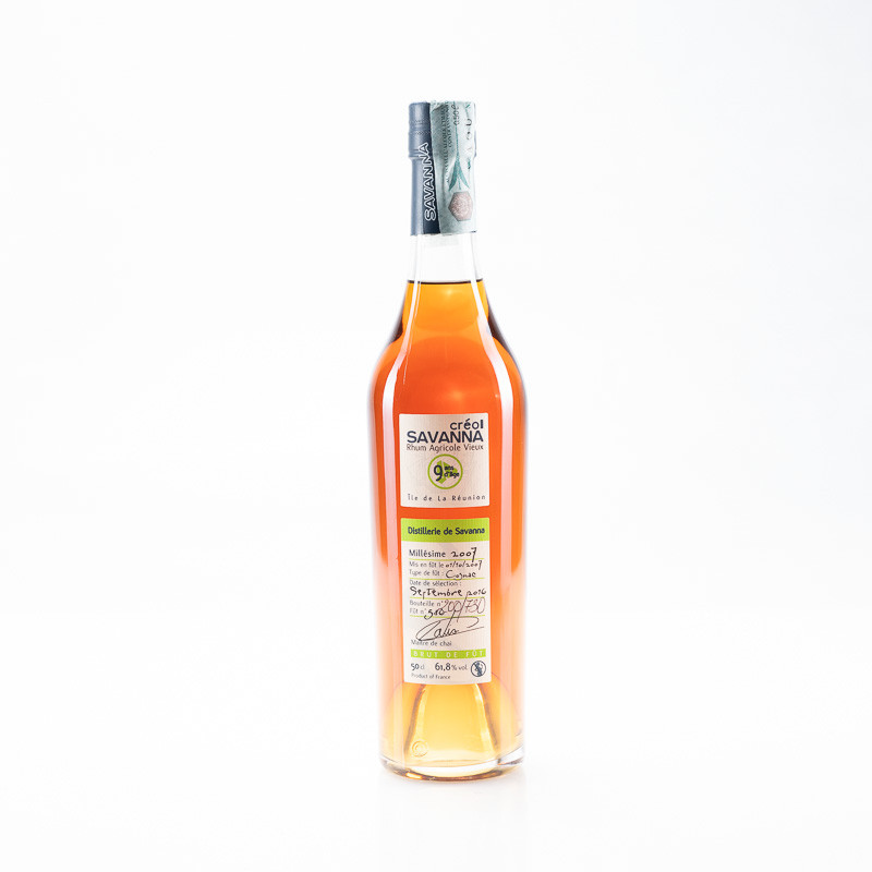 SAVANNA AGRICOLE 2007 9 ANS CASK 586 0,5L SAVANNA AGRICOLE 2007 9 ANS CASK 586 0,5L