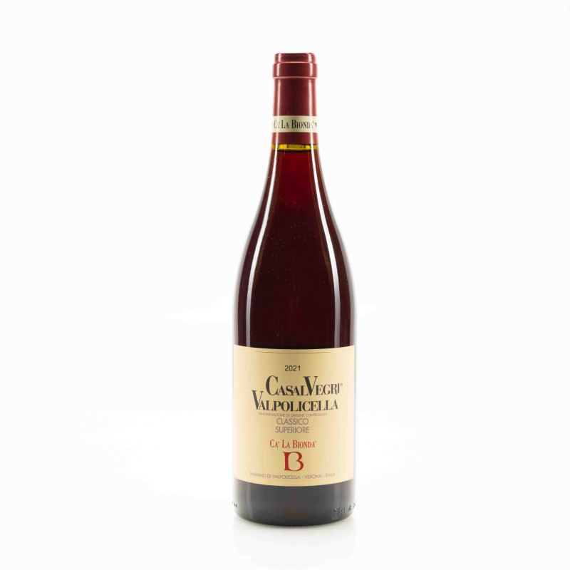 CA' LA BIONDA CASALVEGRI VALPOLICELLA CLASSICO SUPERIORE 2021 CA' LA BIONDA CASALVEGRI VALPOLICELLA CLASSICO SUPERIORE 2021