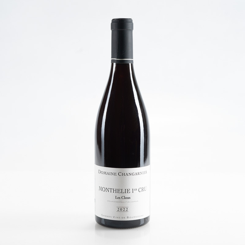 CHANGARNIER MONTHELIE PREMIER CRU LES CLOUS ROUGE 2022 CHANGARNIER MONTHELIE PREMIER CRU LES CLOUS ROUGE 2022