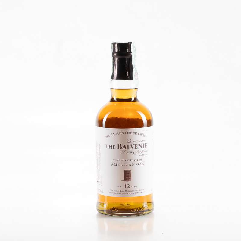THE BALVENIE THE SWEET TOAST OF AMERICAN OAK 12YO THE BALVENIE THE SWEET TOAST OF AMERICAN OAK 12YO