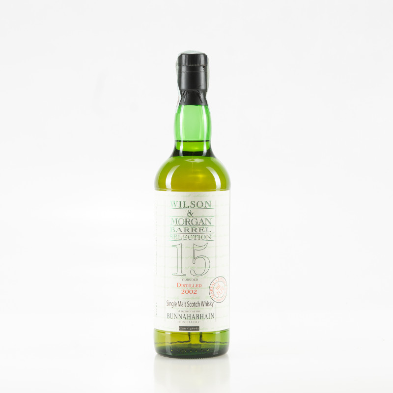 WILSON & MORGAN BARREL SELECTION BUNNAHABHAIN 2002-2018 15YO MARSALA FINISH CASKS 3061/62 WILSON & MORGAN BARREL SELECTION BUNNAHABHAIN 2002-2018 15YO MARSALA FINISH CASKS 3061/62