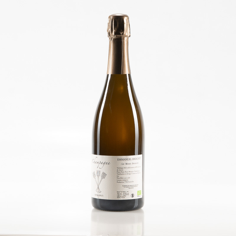 BROCHET LE MONT BENOÎT PREMIER CRU EXTRA BRUT BASE 2021 BROCHET LE MONT BENOÎT PREMIER CRU EXTRA BRUT BASE 2021