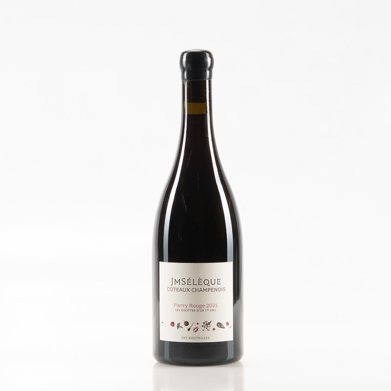 SÉLÈQUE COTEAUX CHAMPENOIS PIERRY ROUGE 2021 LES GOUTTES D’OR PREMIER CRU SÉLÈQUE COTEAUX CHAMPENOIS PIERRY ROUGE 2021 LES GOUTTES D’OR PREMIER CRU