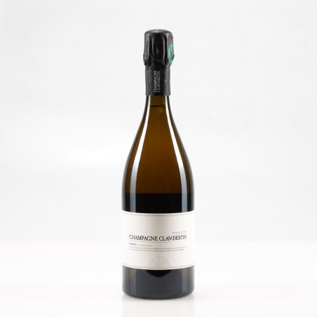 CLANDESTIN BORÉAL BLANC DE NOIRS BRUT NATURE 2022 - Dég. 09/2024