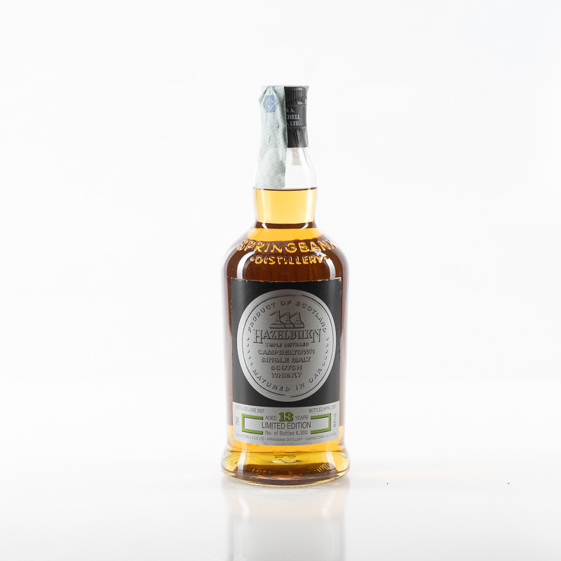 HAZELBURN 13YO CASK STRENGHT LIM. ED. 2007-2021
