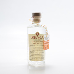 POKER SIBONA 1 GRAPPA NEBBIOLO 0,5L + 4 BICCHIERI