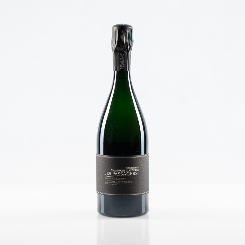 CLANDESTIN LES PASSAGERS HAUT DE VAL BARMONT BLANC DE BLANCS BRUT NATURE 2023 - Dég. 09/2025