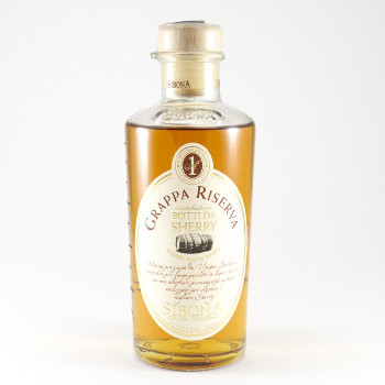 SIBONA GRAPPA RISERVA BOTTI DA SHERRY 0,50L