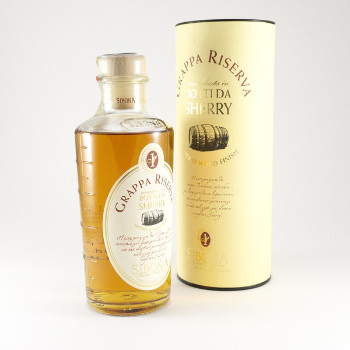 SIBONA GRAPPA RISERVA BOTTI DA SHERRY 0,50L