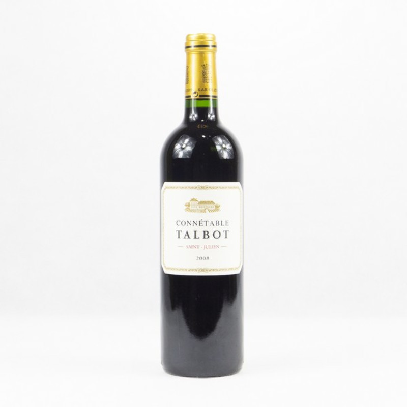 CHÂTEAU TALBOT CONNÉTABLE TALBOT SAINT-JULIEN 2008 CHÂTEAU TALBOT CONNÉTABLE TALBOT SAINT-JULIEN 2008