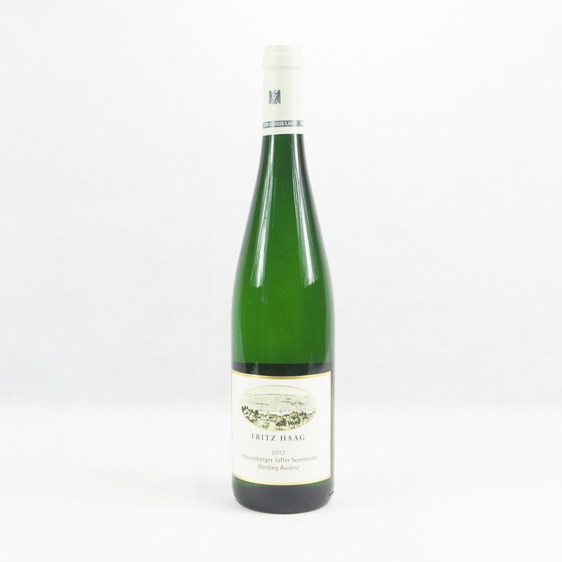 HAAG BRAUNEBERGER JUFFER SONNENUHR AUSLESE 2012